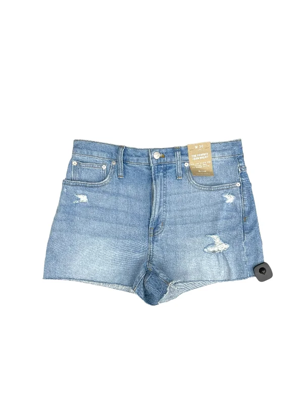 Shorts By Madewell In Blue Denim, Size: 30