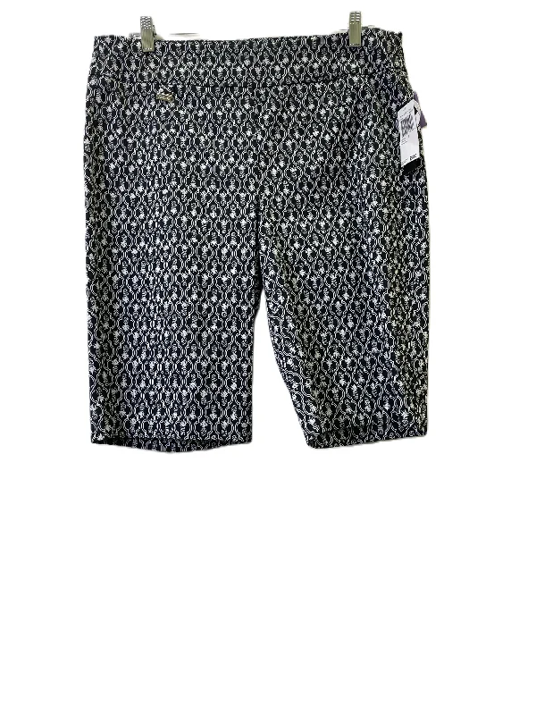 Shorts By Premise In Black & White, Size: 12