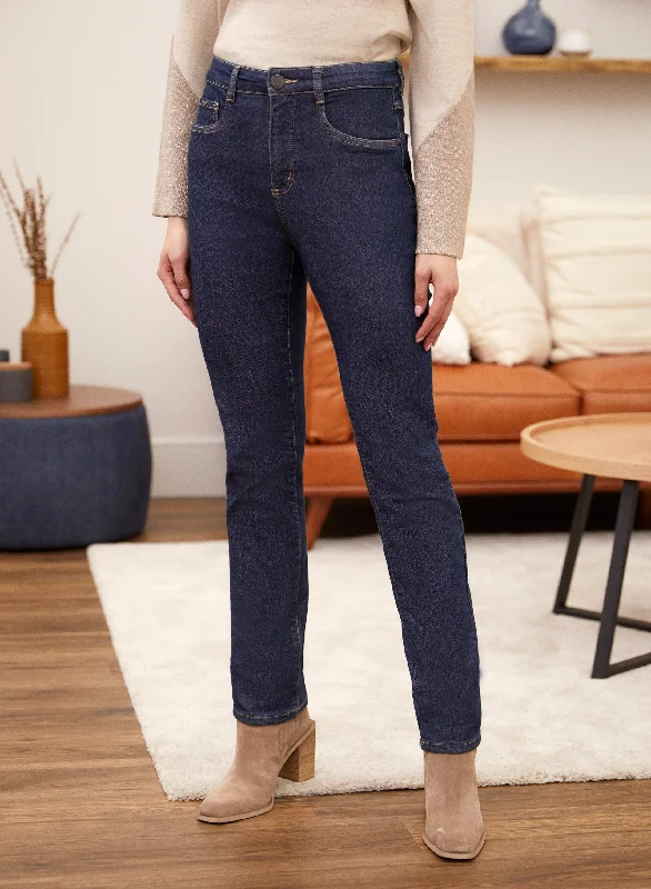 Straight Leg Jeans