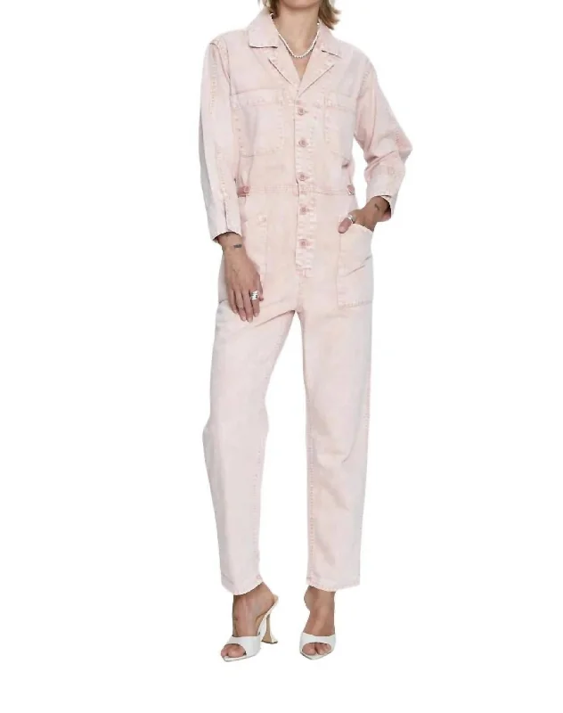 Tanner Field Suit In Mellow Rose