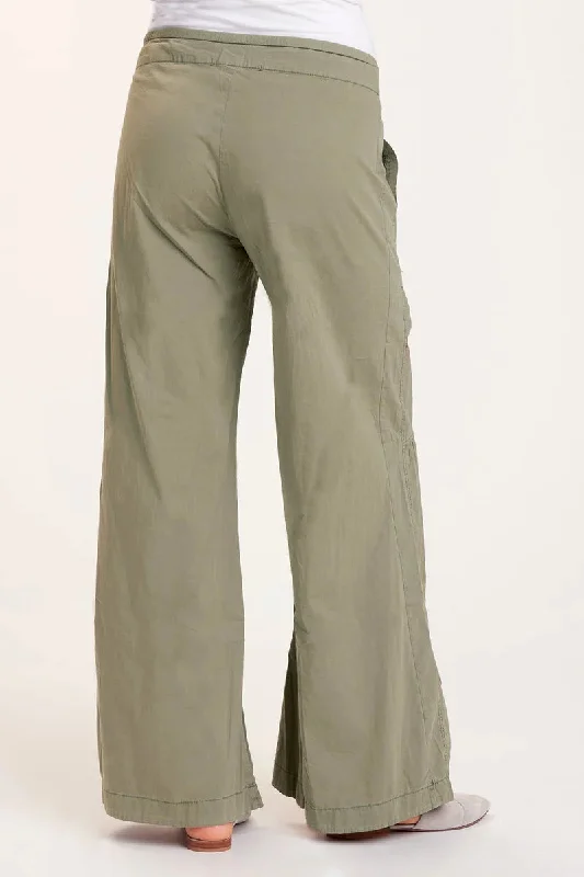 Terraced Wide Leg Pant - Hillside Pigment