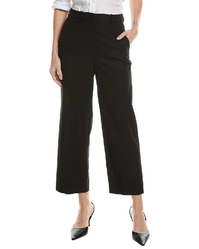 Theory High-Waist Straight Pant