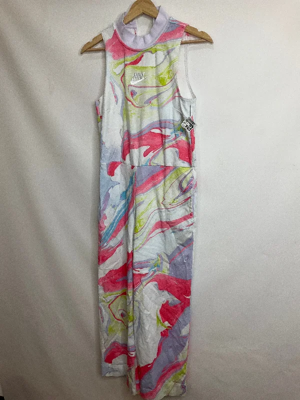 Tie Dye Print Jumpsuit Nike Apparel, Size S