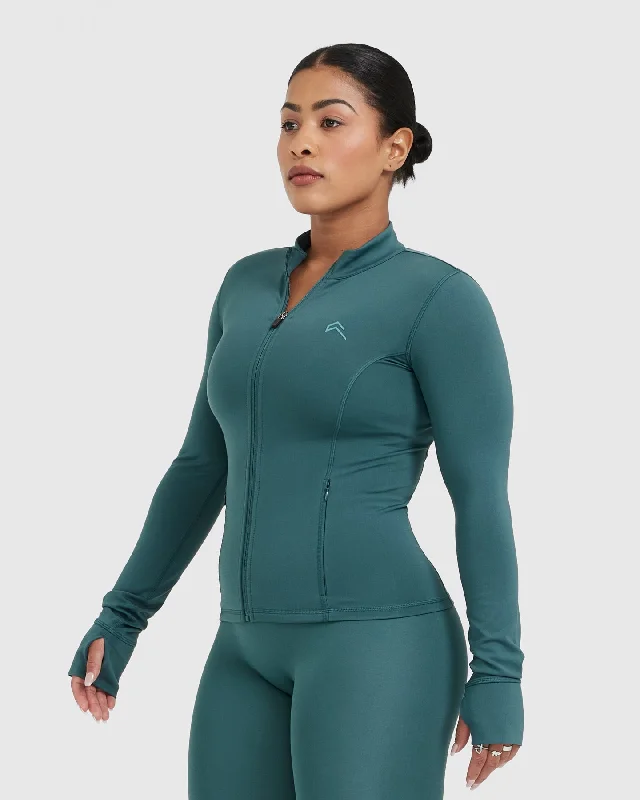 Timeless Jacket | Marine Teal