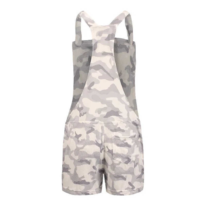 Women's Concepts Sport USA Composite Grey Camo Overall