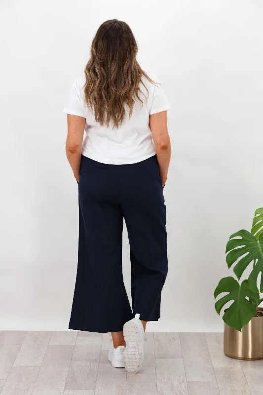 Valeria Label Homer Pant Midnight Blue