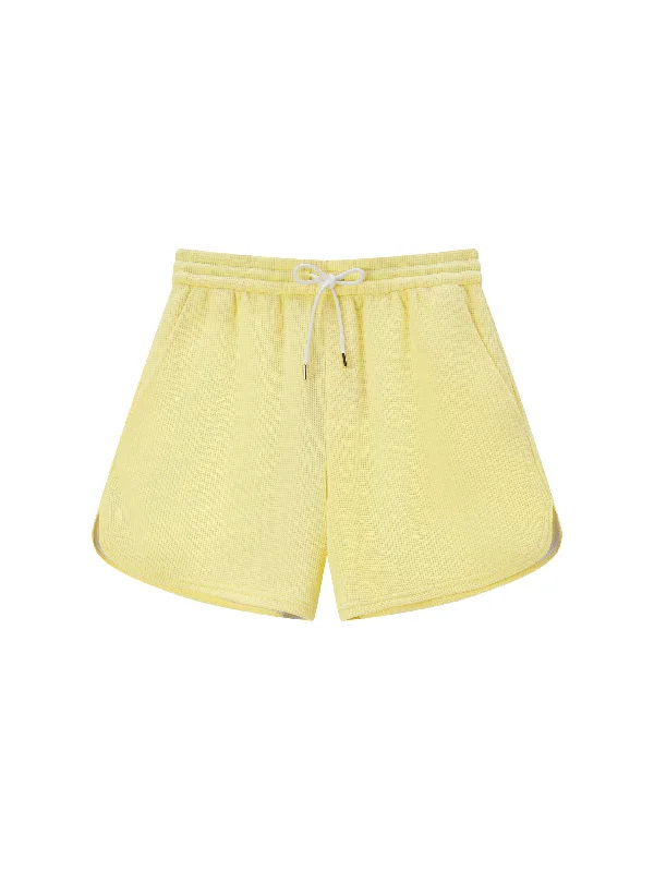 Waffled 'Butter' Shorts