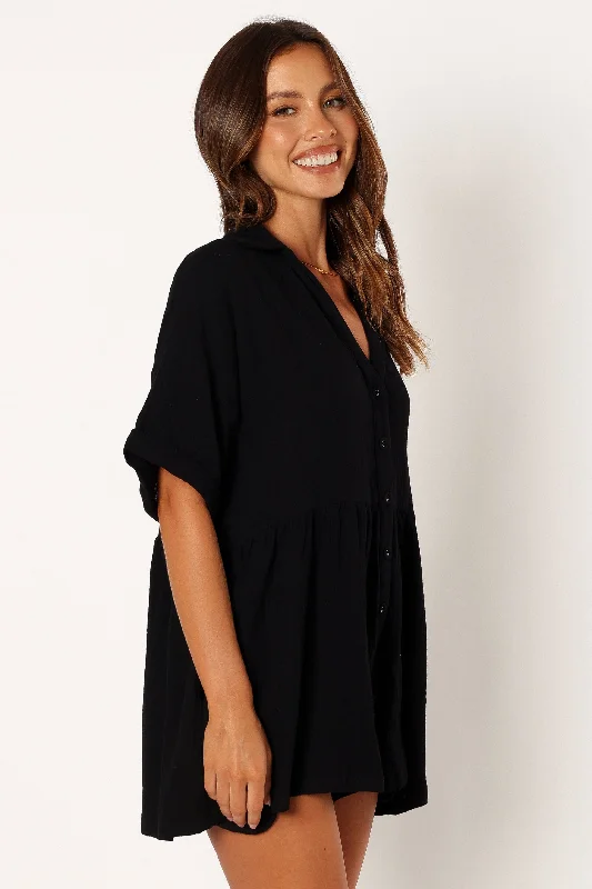 Winny Playsuit - Black