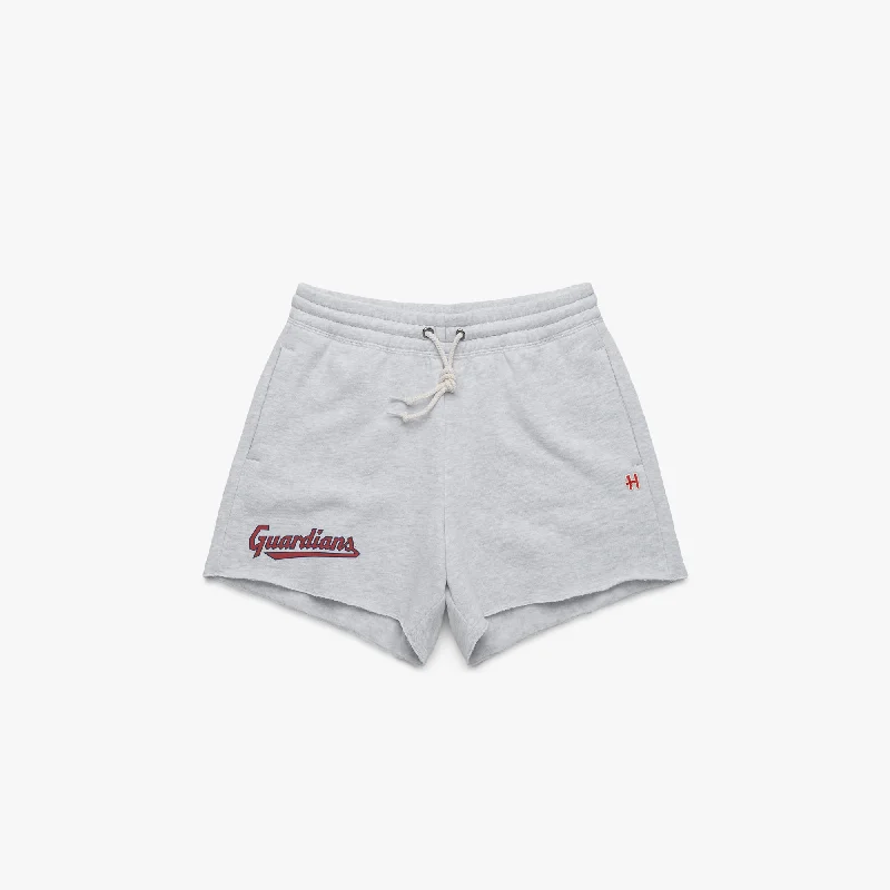 Women's Cleveland Guardians Jersey Logo Sweat Shorts