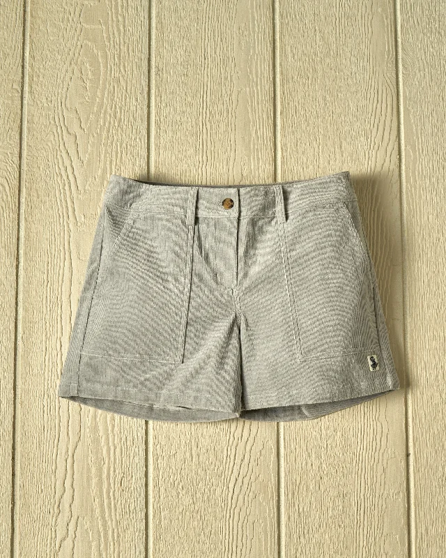 Women's Malibu Corduroy Short in Stone