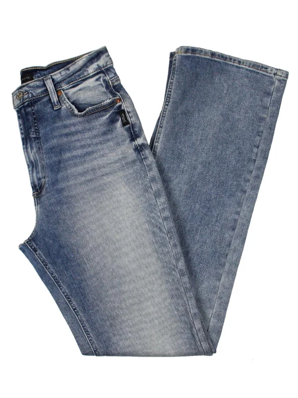 Womens Universal Fit High Rise Bootcut Jeans