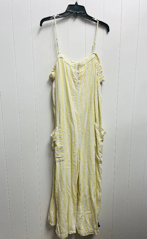 Yellow Jumpsuit Target-designer, Size 1x